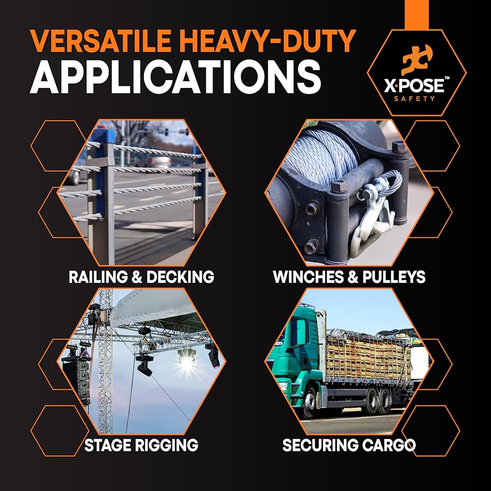 Amazon.com: Xpose Safety 7x7 Vinyl-Coated Galvanized Steel